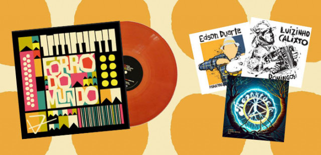 Vinil Laranja + Catálogo Forró em Foco