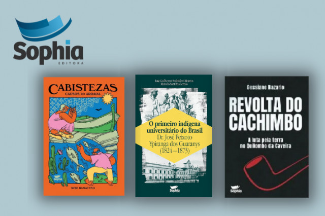 Apoie a Ed. Sophia - 3 livros
