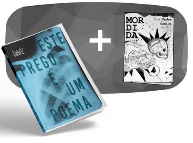 Entre versos e artes (1 livro + 1 zine)