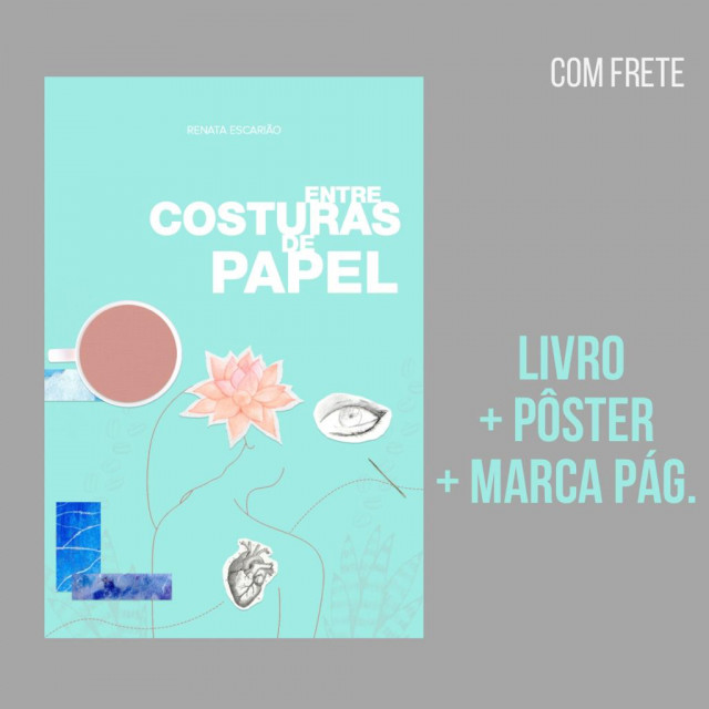 01 livro + 01 pôster + 01 marca página