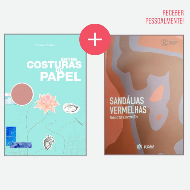 01 livro + 01 romance (receber pessoal.)