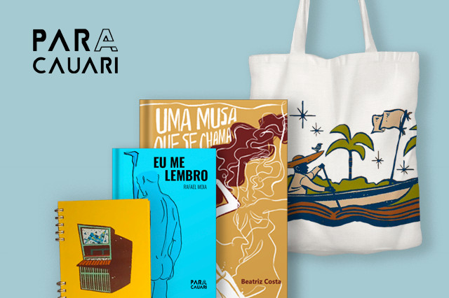 Apoie a Paracauari - 3 livros + caderno
