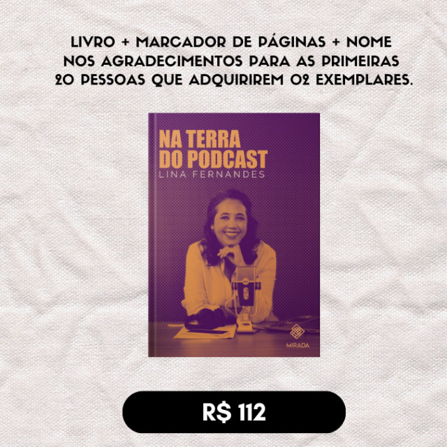 Livro/Marcador + Agradecimentos + Frete