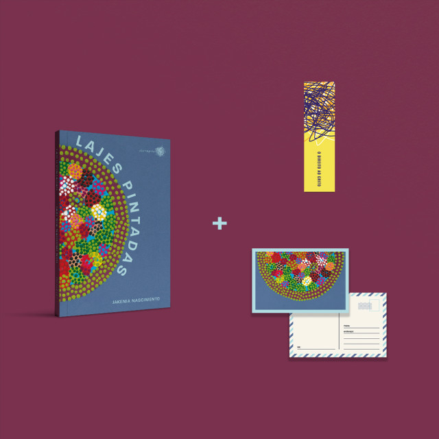 livro + cartão postal