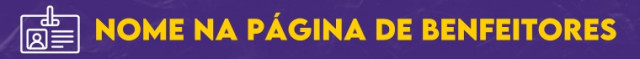 Nome na página de benfeitores