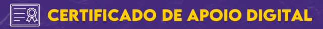 Certificado de Apoio Digital