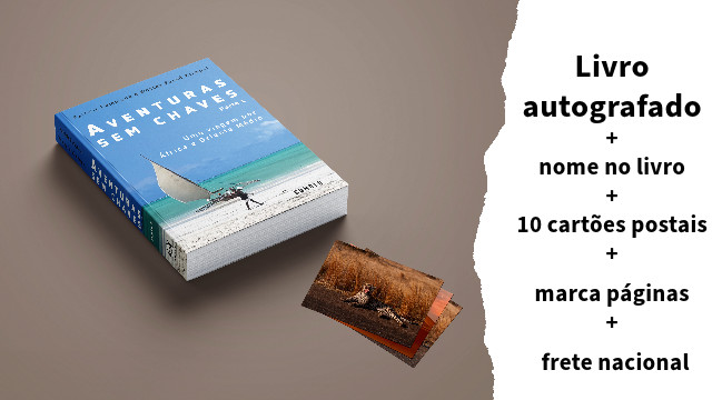 Quero 1 livro e 10 cartões postais