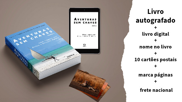 Quero livro físico, digital e 10 postais