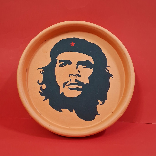 Pratinho de barro Che Guevara