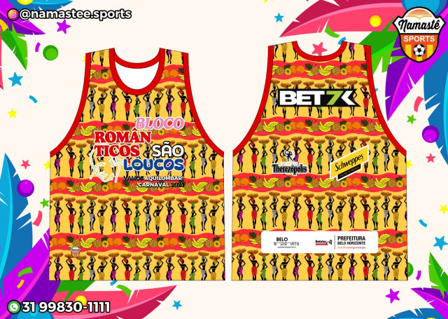 NOVAS CAMISETAS DO BLOCO COM TEMA 2024