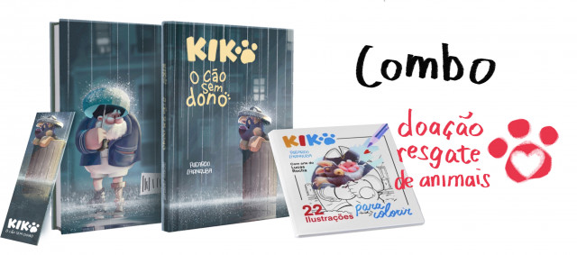 COMBO: Livro +Livro de Colorir+Marca pág