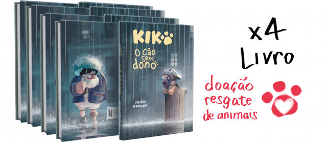 4 LIVROS DO KIKO. COM DESCONTO.