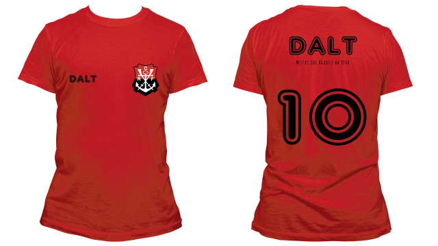 CAMISA TORCEDOR APOIADOR DALT VERMELHA