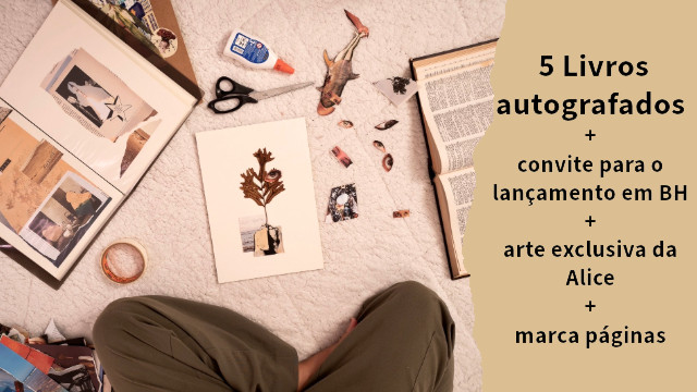 Quero 5 livros em BH + arte exclusiva