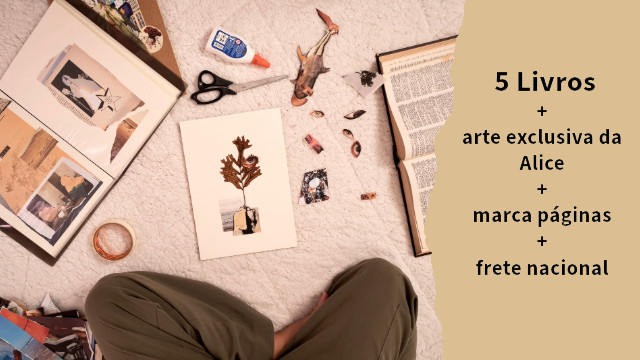 Quero 5 livros em casa + arte exclusiva