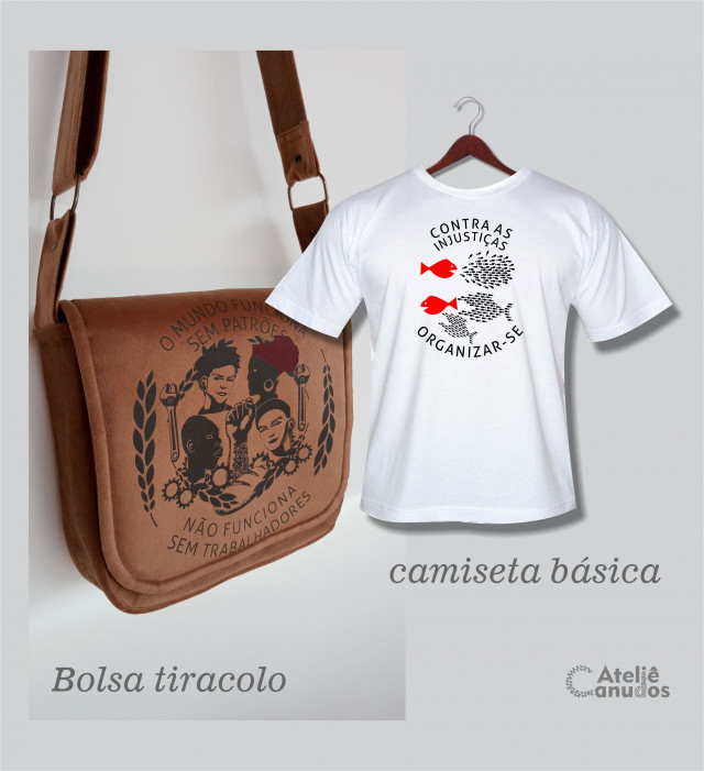 Eu visto e exibo o Ateliê Canudos