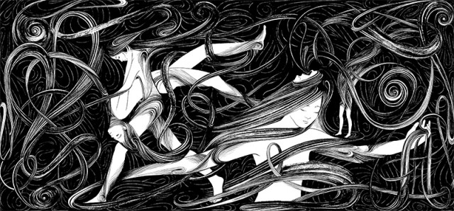 A arte Asfixia de Kaori Nagata