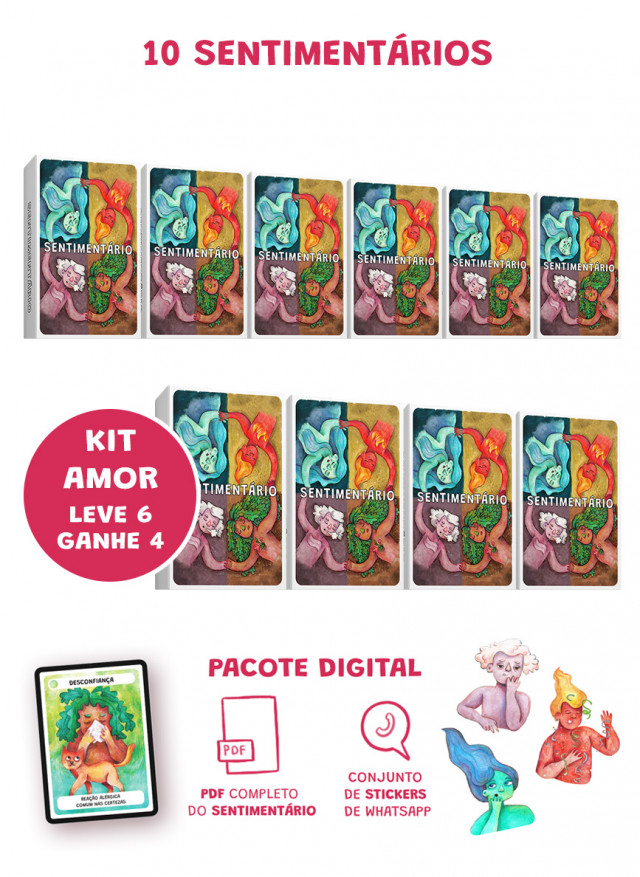 KIT AMOR: LEVE 6 E GANHE 4