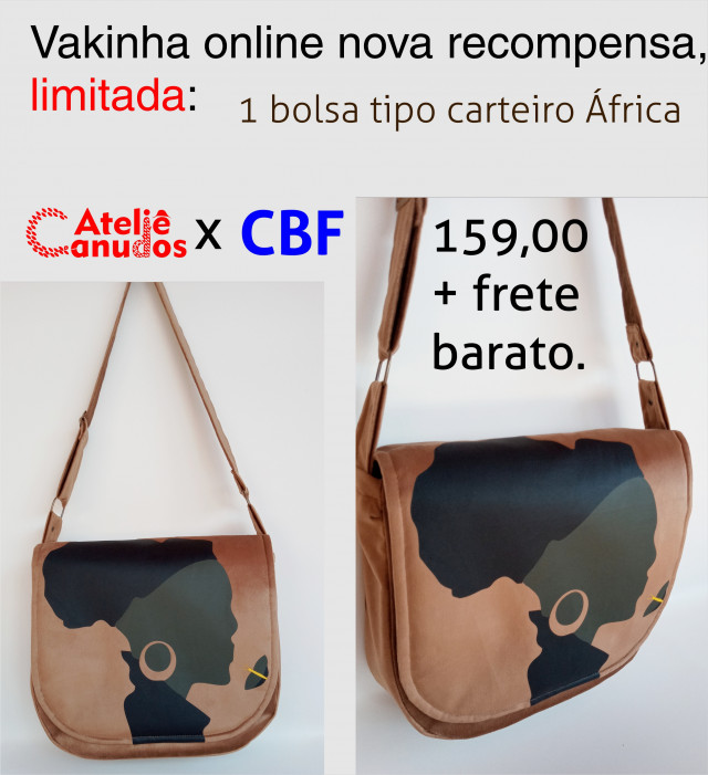 Uma bolsa tipo carteiro África
