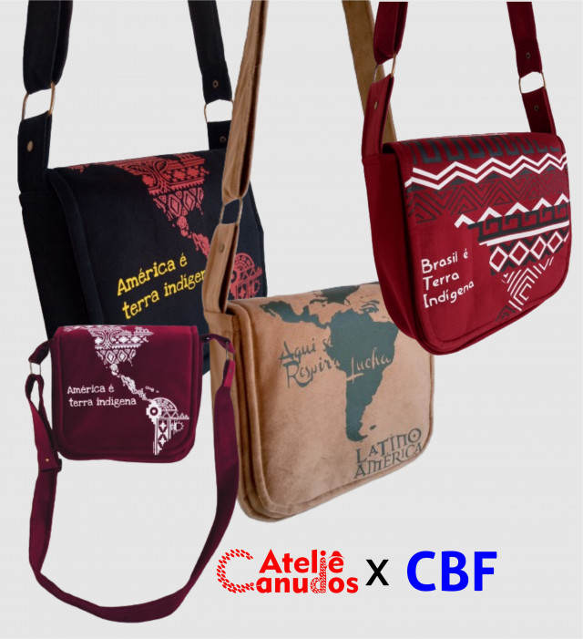 Minha bolsa tiracolo Ateliê Canudos