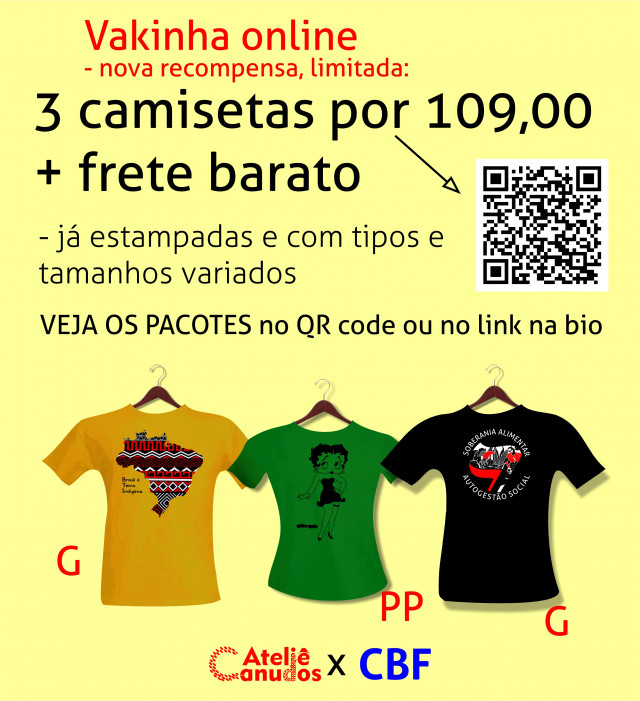 3 camisetas já prontas - estampadas