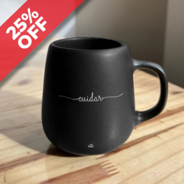[PROMO] Caneca Lila Bojuda Preta