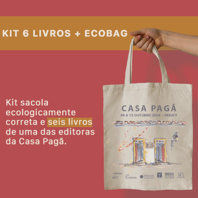 Kit 6 livros: 1 de cada editora da casa