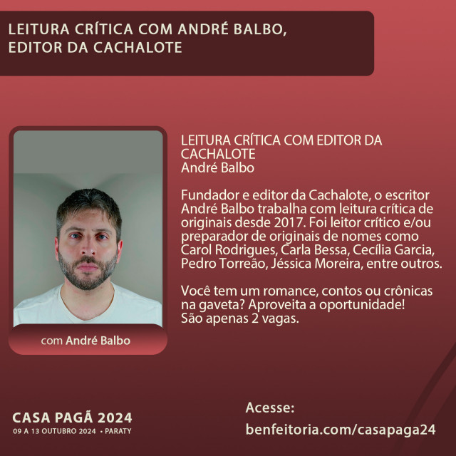 Leitura crítica com André Balbo