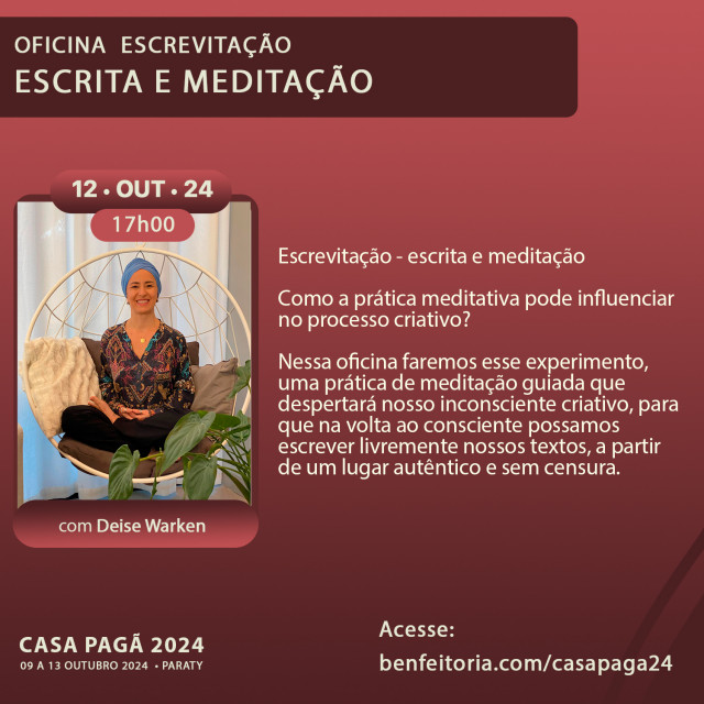 Escrevitação: escrita e meditação