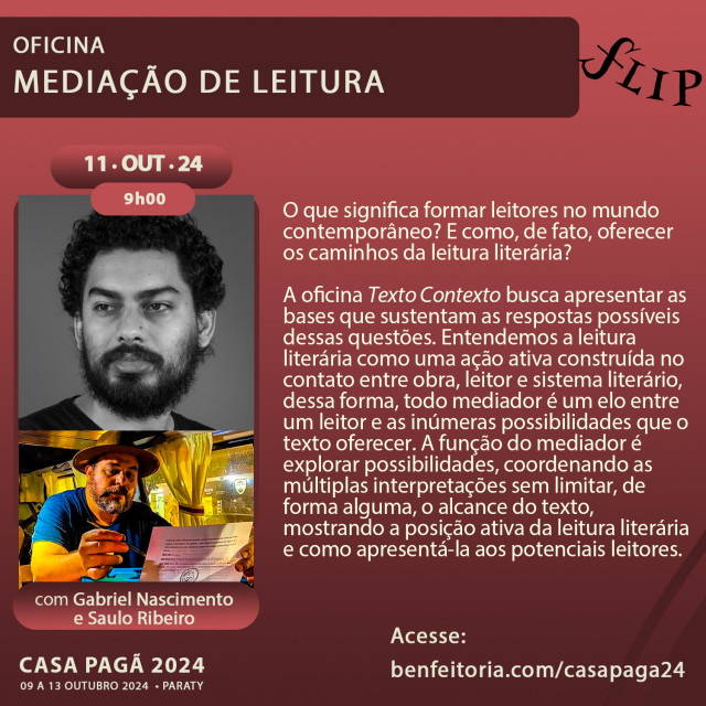 OFICINA MEDIAÇÃO LITERÁRIA