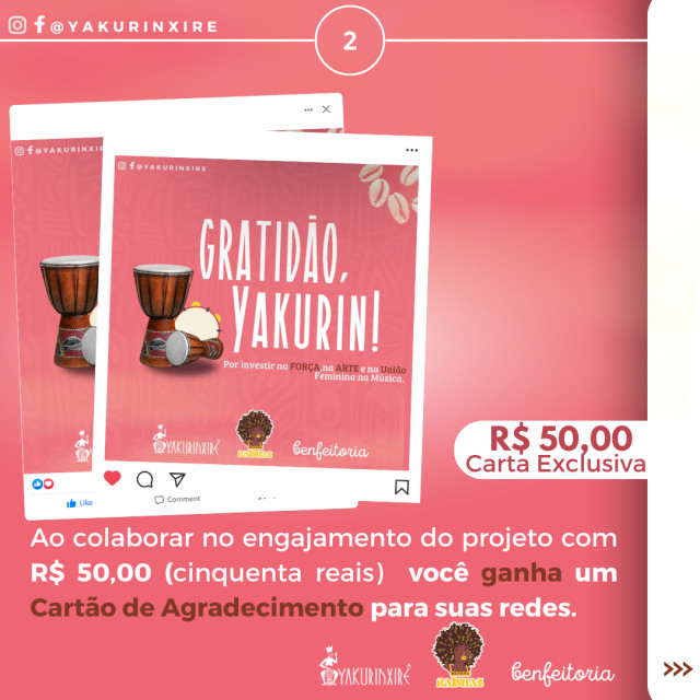 Carta de Agradecimento Virtual