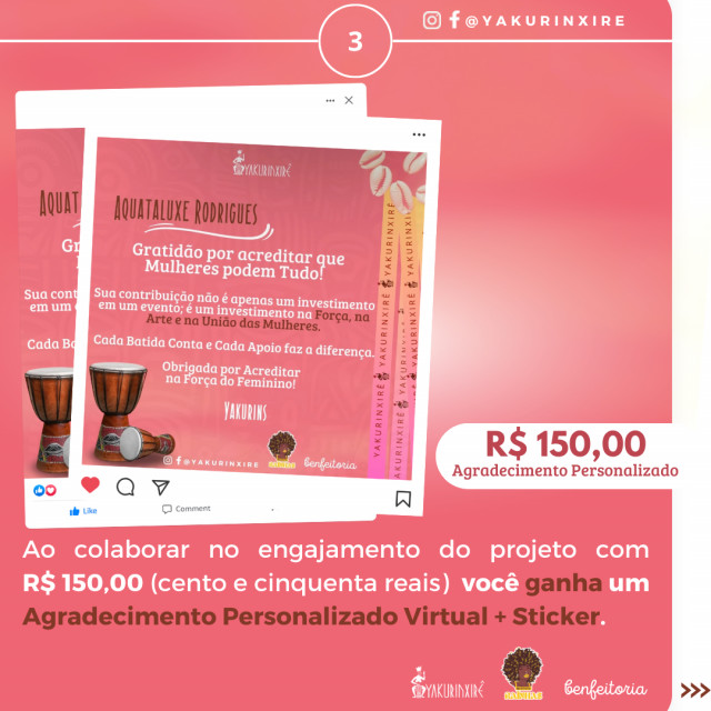 Agradecimento Virtual Personalizado