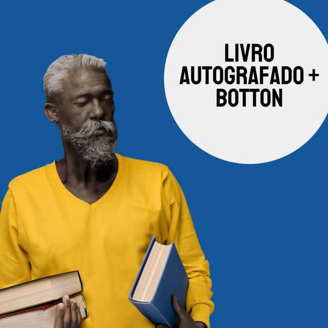 Livro Autografado + Bottons
