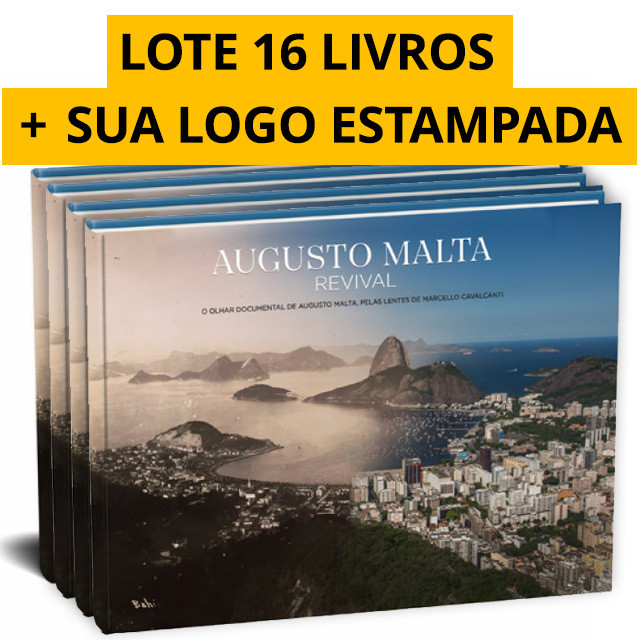 Lote de 16 livros + logo da sua empresa