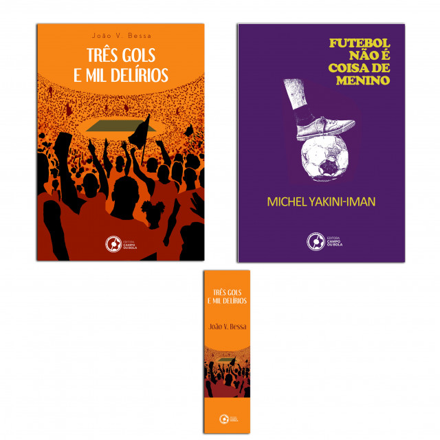Três gols e mil delírios + 1 livro