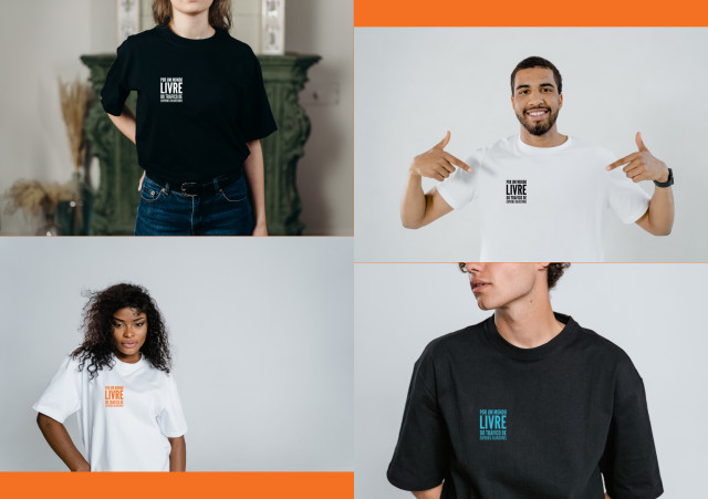 Camiseta Por um mundo Livre