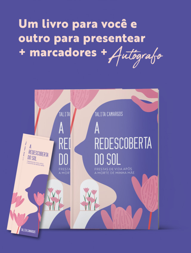 2 livros autografados + marcador