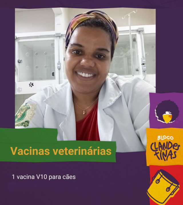 Vacina veterinária V10 para cães