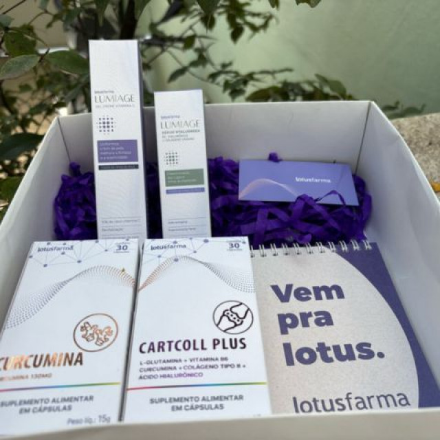 Vitaminas, dermocosméticos e planner