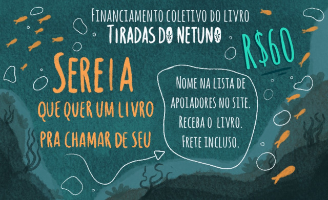 Sereia quer um livro pra chamar de seu