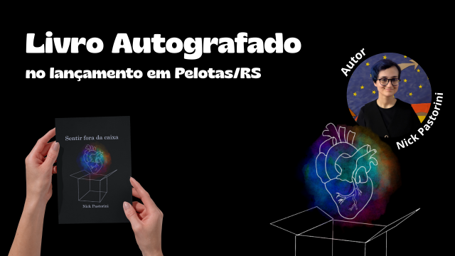 Livro Autografado no Lançamento