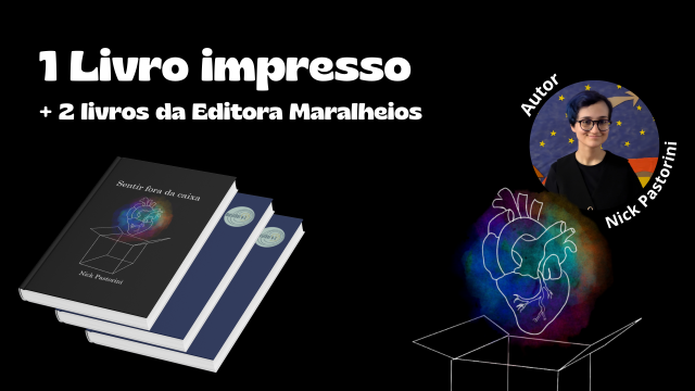 Um livro + dois livros da Maralheios