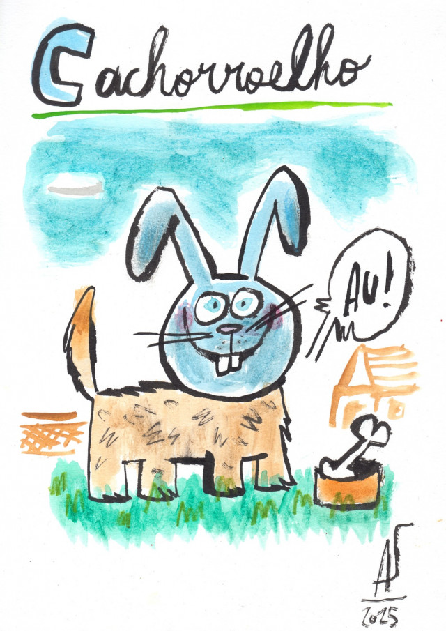 PINTURA ALLAN SIEBER: CACHORROELHO
