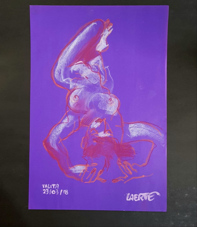 DESENHO DA LAERTE ORIGINAL ASSINADO!