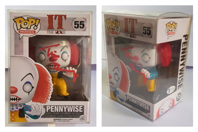 FUNKO PENNYWISE AUTOGRAFADO TIM CURRY!