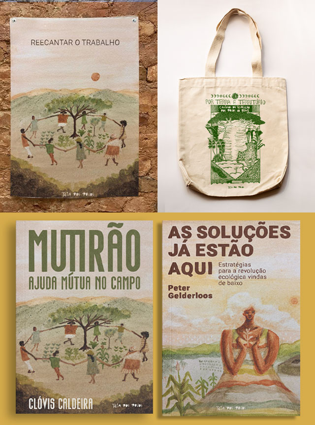 Kit Camisa Crítica + Teia dos Povos