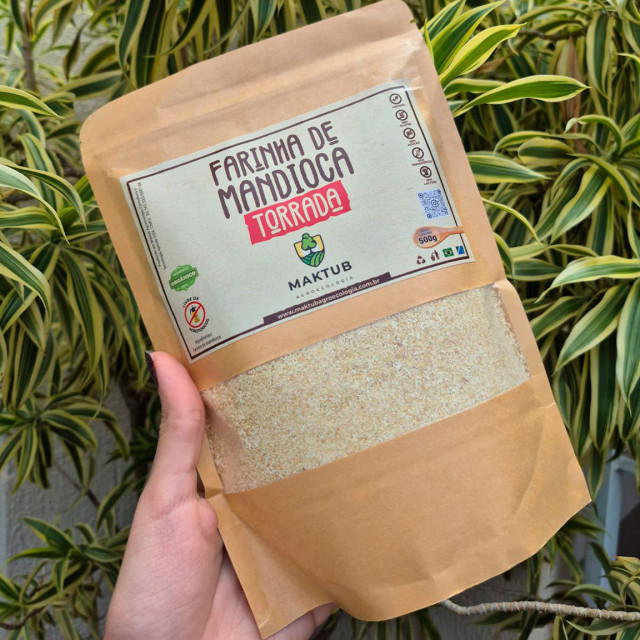 Farinha de Mandioca Torrada – 500g