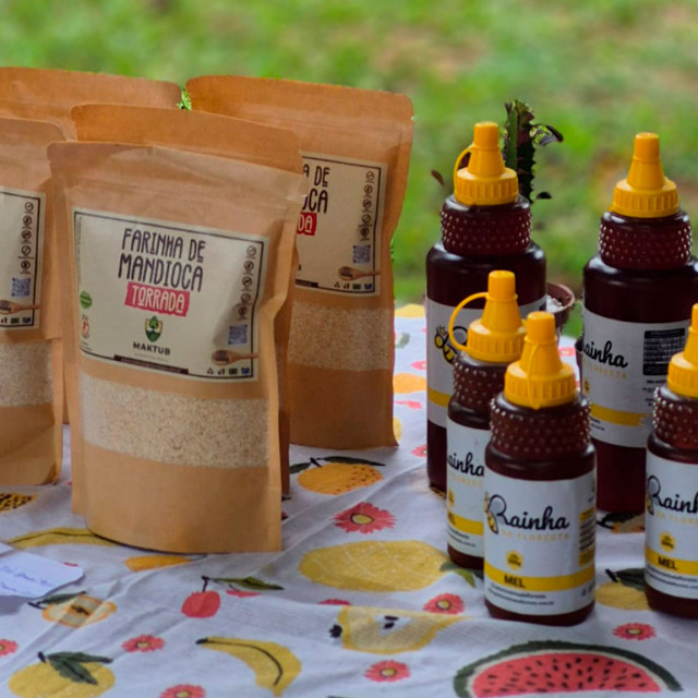 Kit: Rapadura, Farinha e Mel