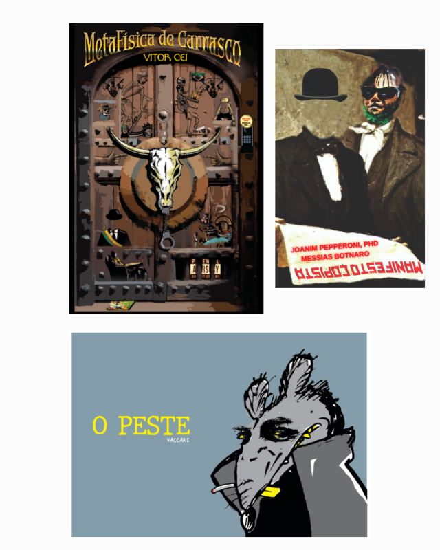Os dois livros autografados + Manifesto