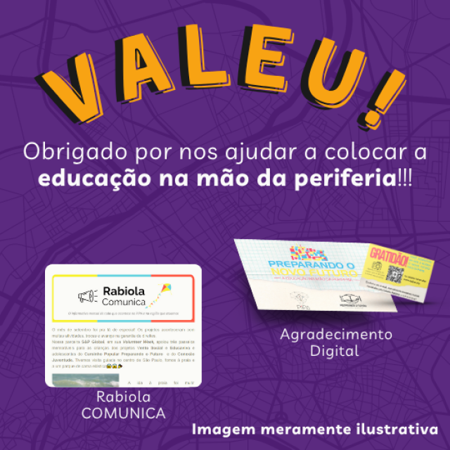 Eu celebro a Educação